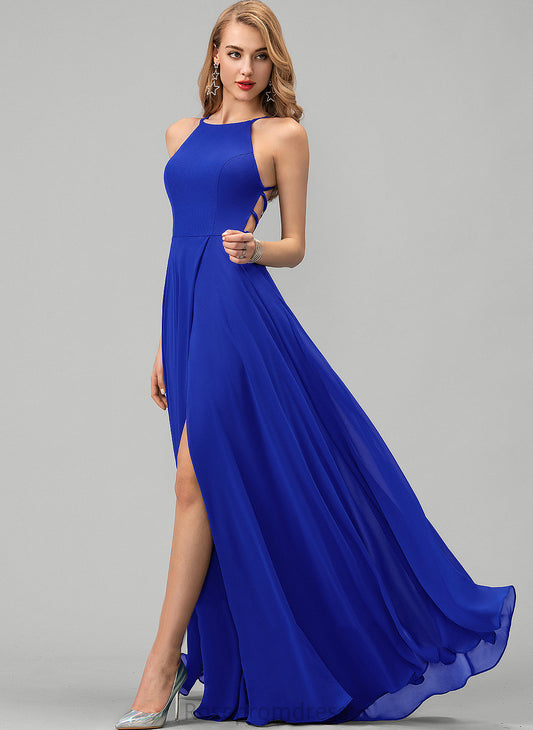 Chiffon Dresses Rowan Round Neck A-line Formal Dresses