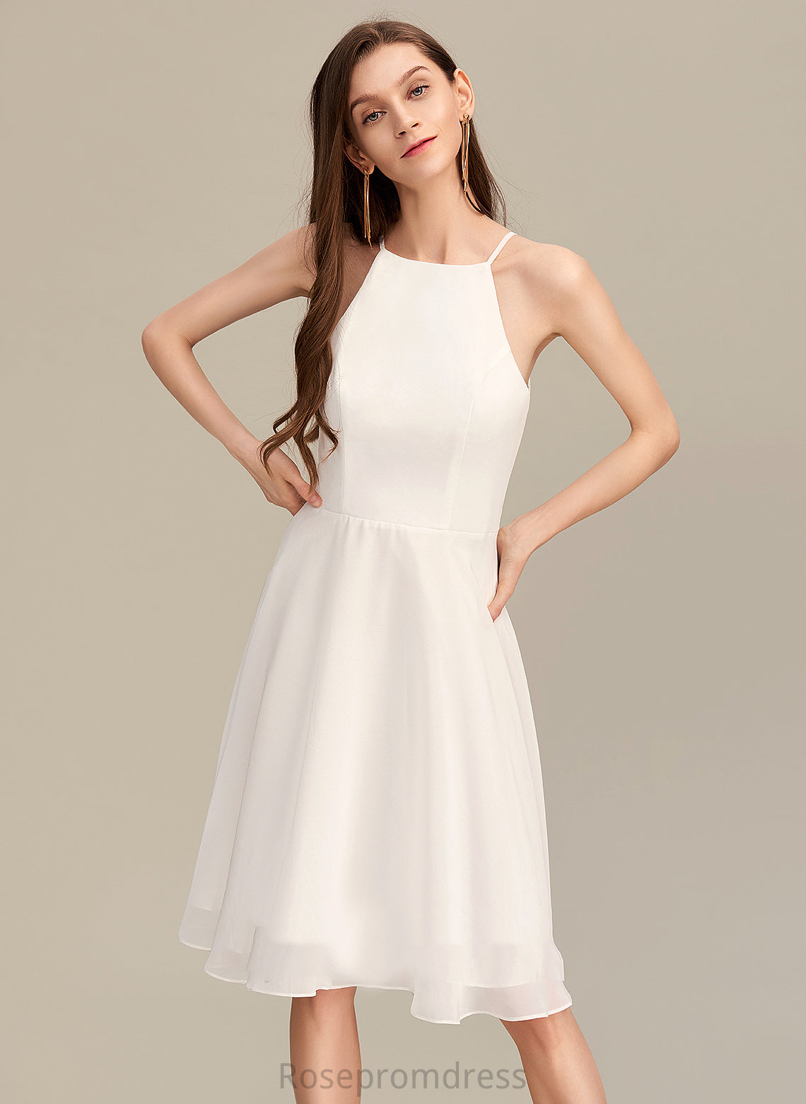 Halter Dresses A-line Faith Formal Dresses