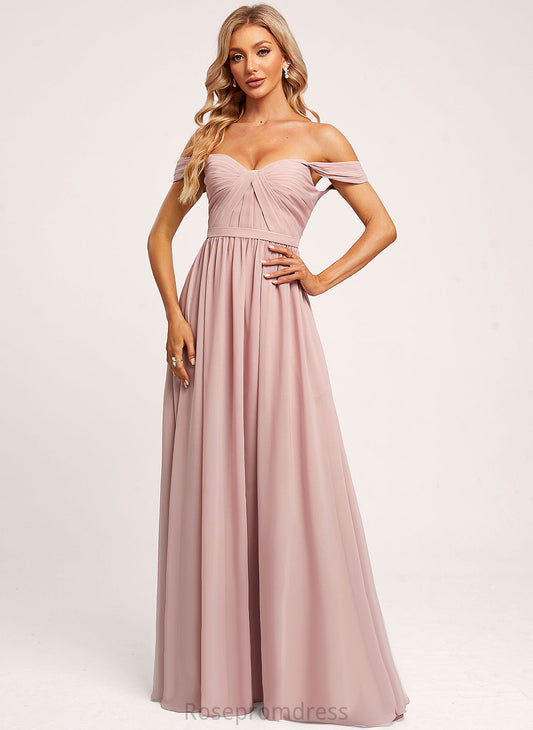 V-Neck Floor-Length Straps&Sleeves Fabric Length OfftheShoulder A-line Silhouette Neckline Suzanne Bridesmaid Dresses