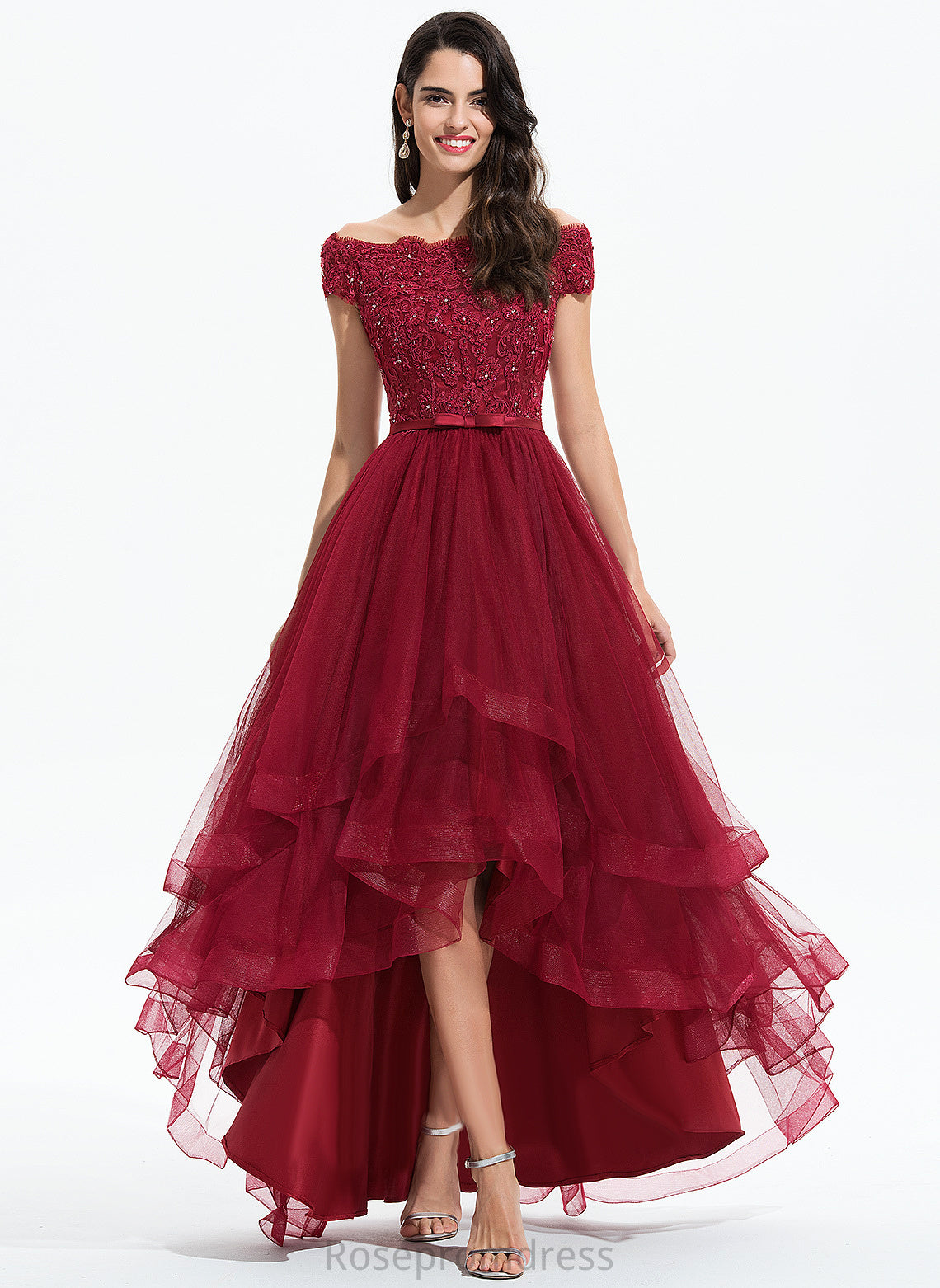 Formal Dresses Taylor Tulle Off Dresses the Shoulder