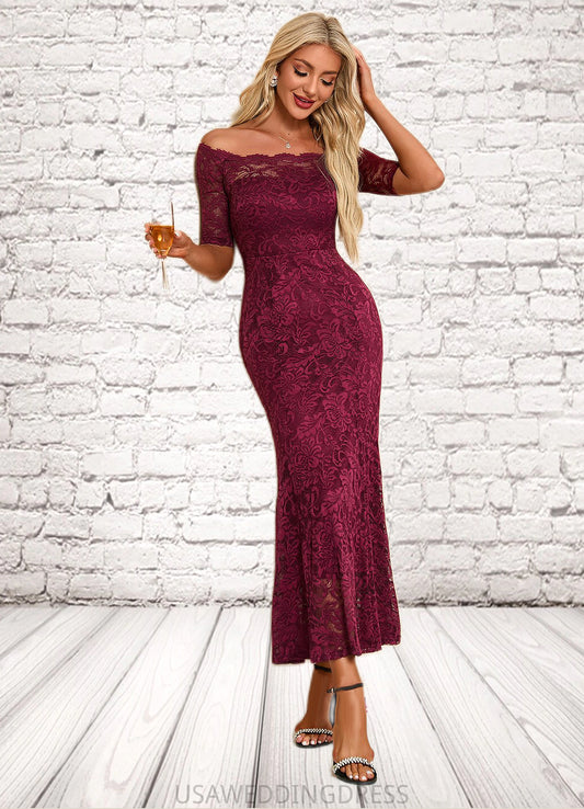 Alicia Boat Neck Elegant Trumpet/Mermaid Lace Maxi Dresses DSP0022251