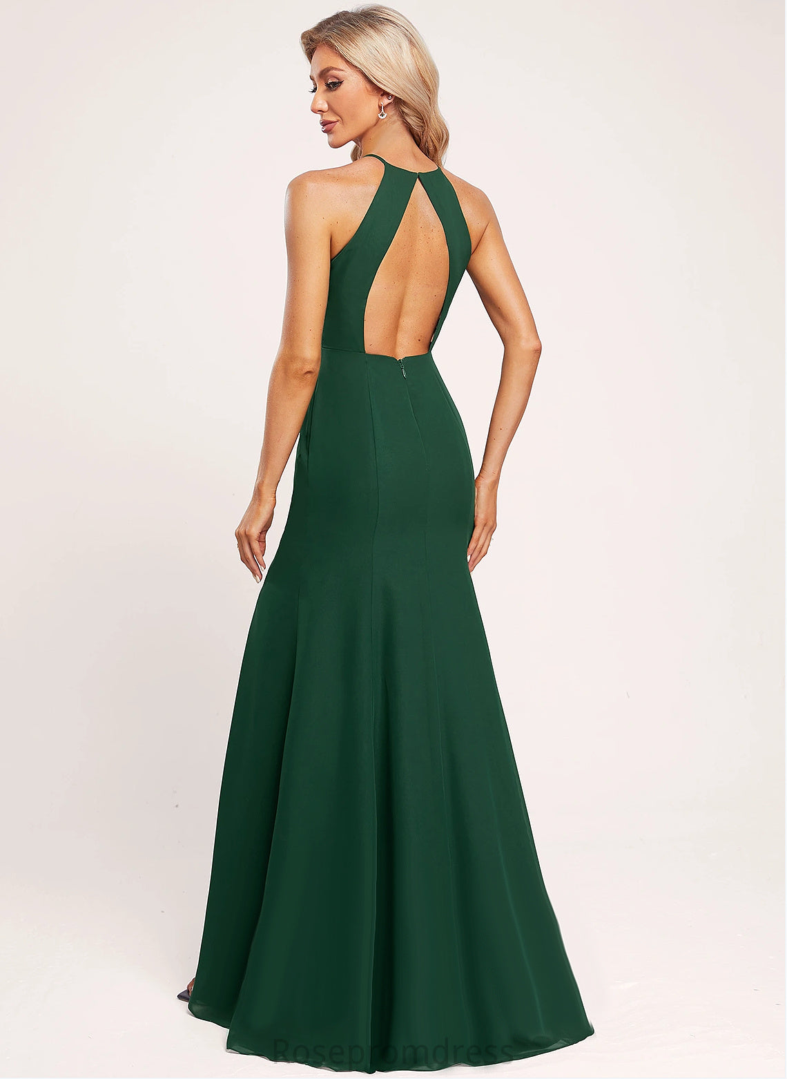 Straps&Sleeves Length A-line Floor-Length Neckline Silhouette Fabric Scoop Armani Bridesmaid Dresses