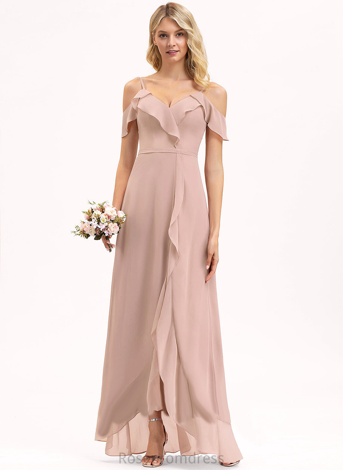 Dresses Kylee A-line V-Neck Formal Dresses Chiffon