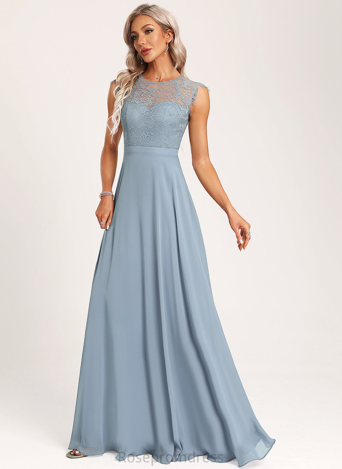 Neckline Silhouette Straps&Sleeves Fabric Floor-Length A-Line Scoop Length Katie Natural Waist A-Line/Princess Straps Bridesmaid Dresses