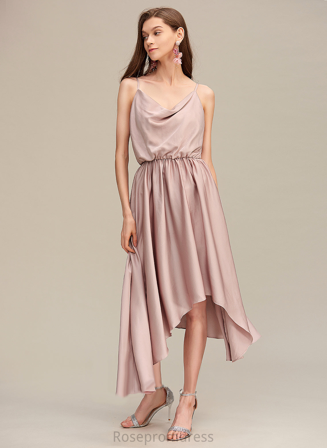 Formal Dresses Neck Dresses Cowl Destinee A-line