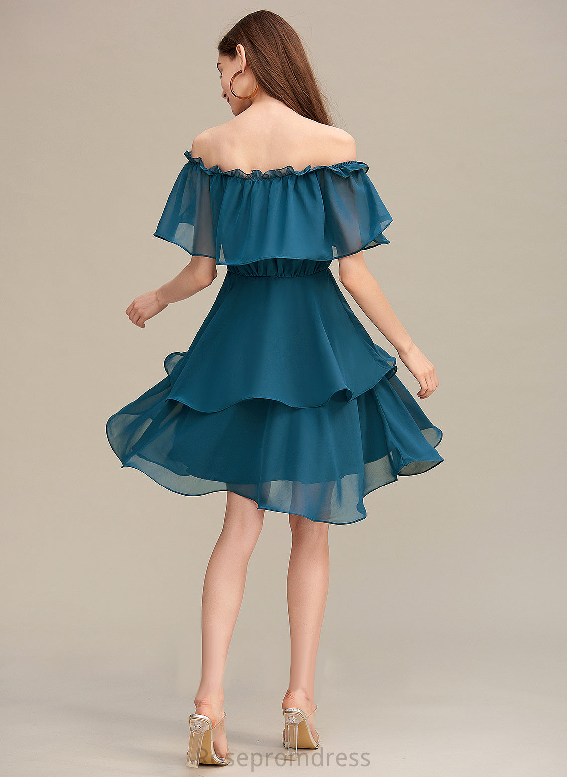 A-line Off Shoulder the Dresses Formal Dresses Lilianna