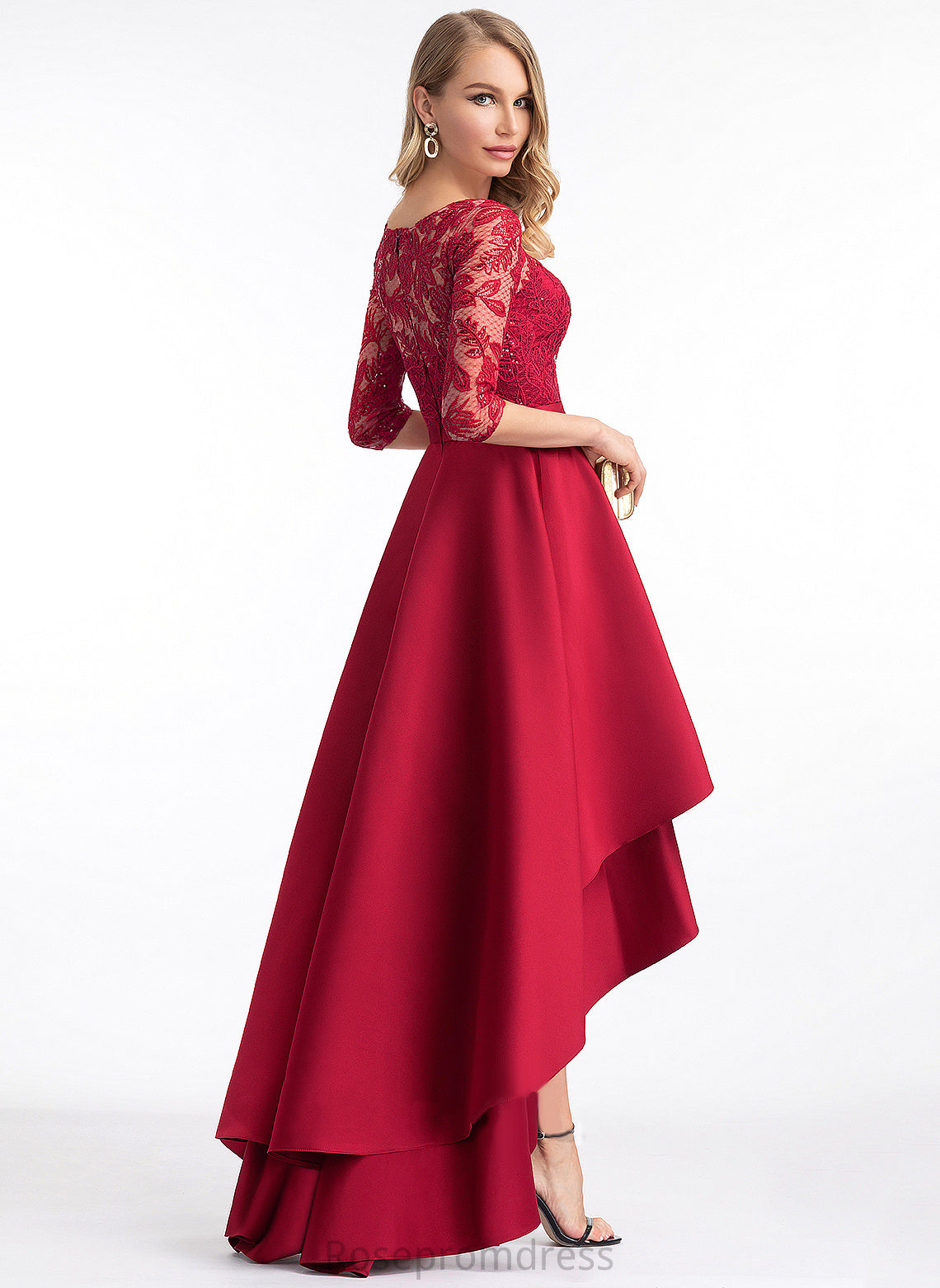 Formal Dresses Dresses Rosemary Neck Round A-line Satin