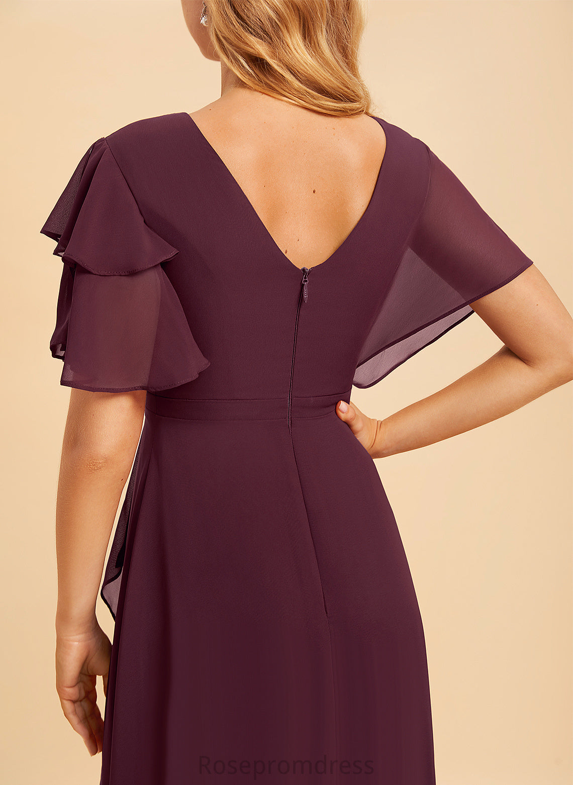 Scoop Neckline A-line Fabric Floor-Length Length Silhouette Straps&Sleeves Dakota A-Line/Princess Sleeveless Floor Length Bridesmaid Dresses