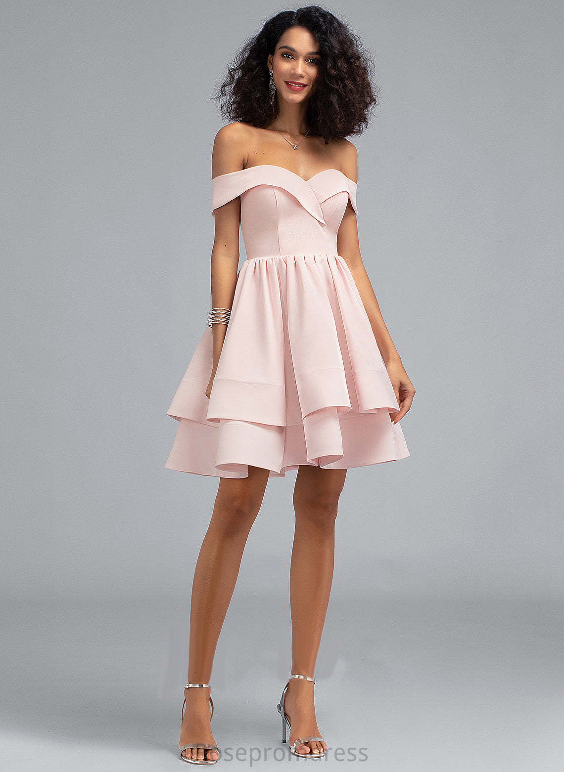 Alice Off Shoulder Dresses Formal Dresses the A-line Crepe Stretch