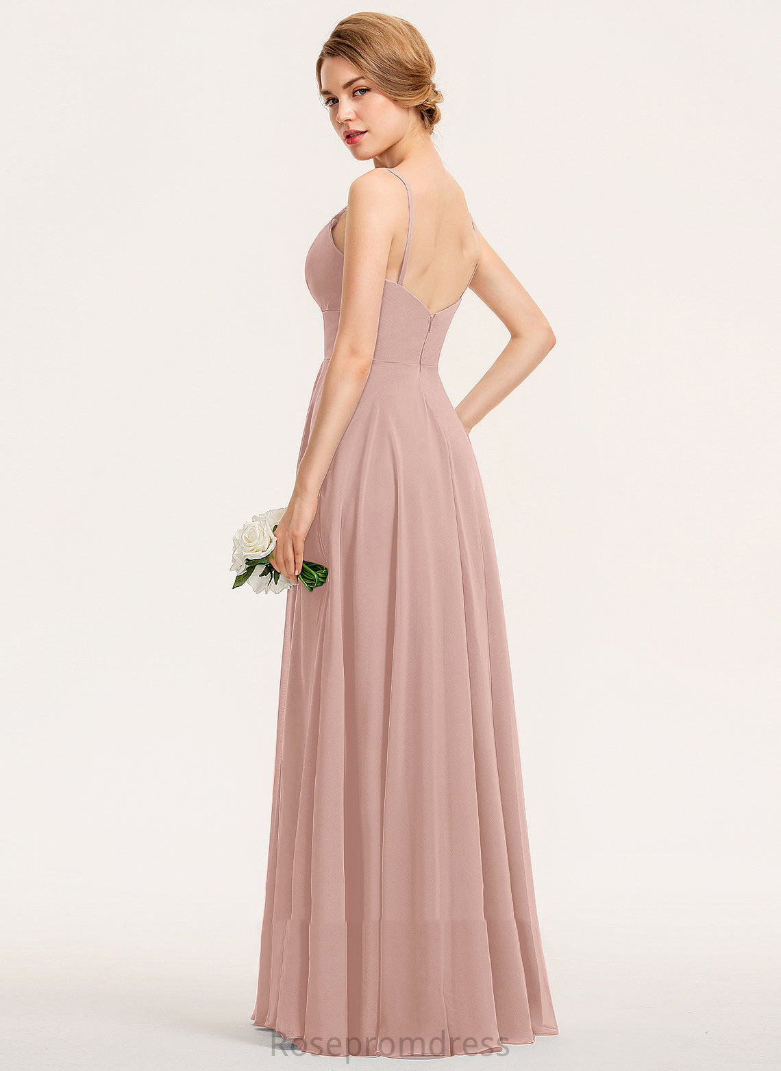 Dresses V-Neck Chiffon Formal Dresses A-line Tanya