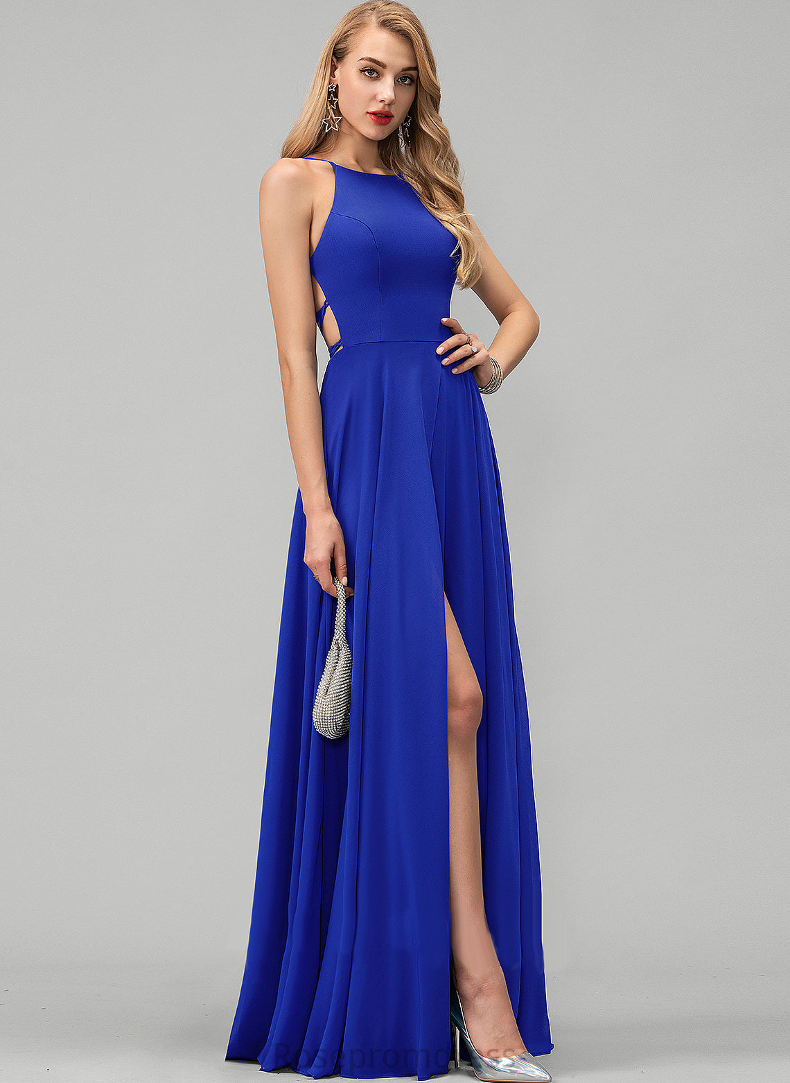 Chiffon Dresses Rowan Round Neck A-line Formal Dresses