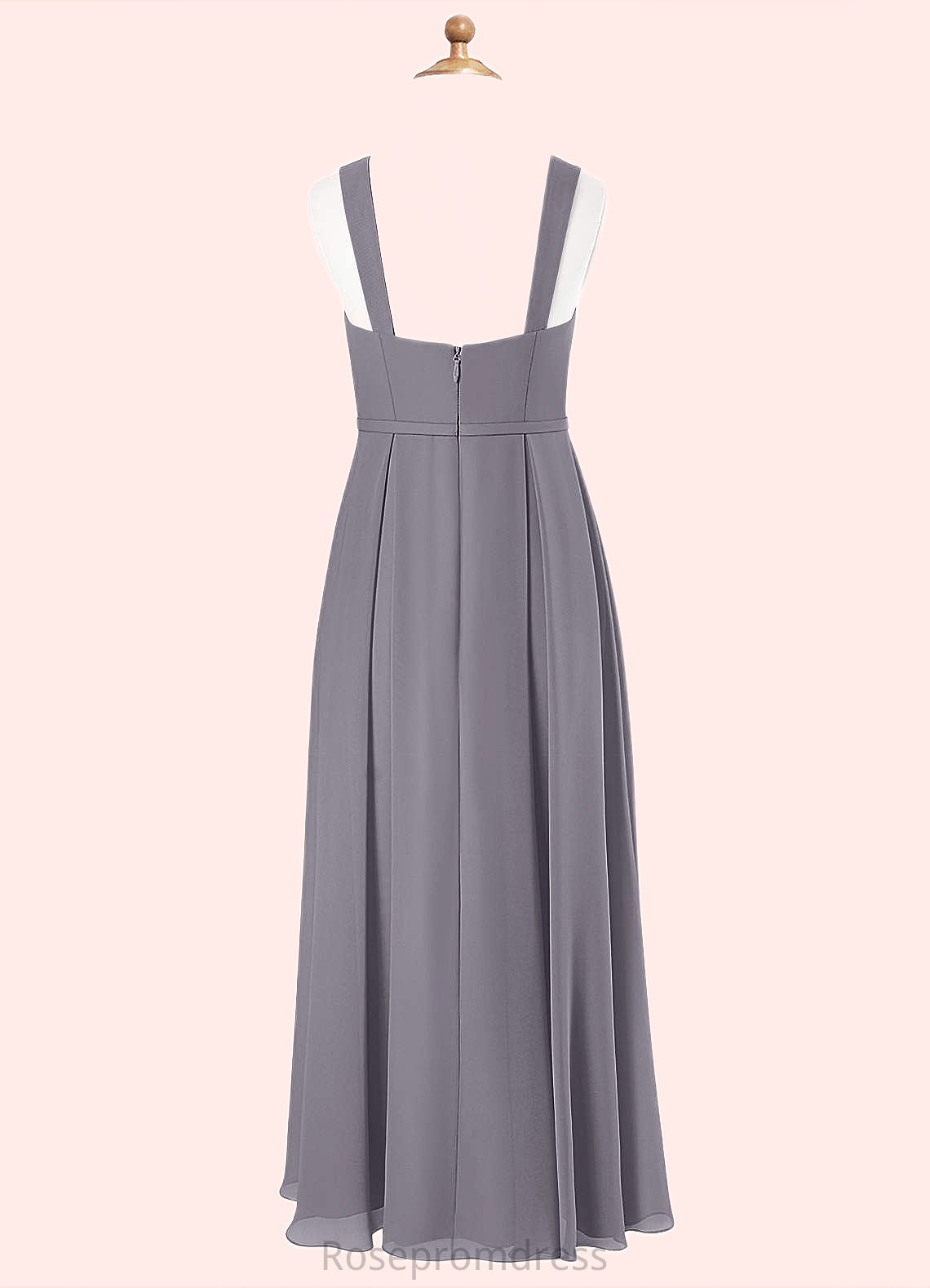 Camila A-Line Sweetheart Neckline Chiffon Floor-Length Junior Bridesmaid Dress SRSP0019994