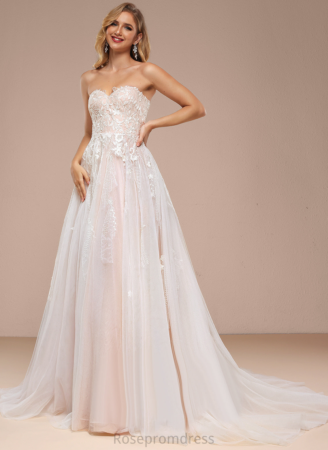 Dress Sequins Scarlett Court Wedding Ball-Gown/Princess Sweetheart Wedding Dresses Train Ruffle Off-the-Shoulder Tulle With Lace