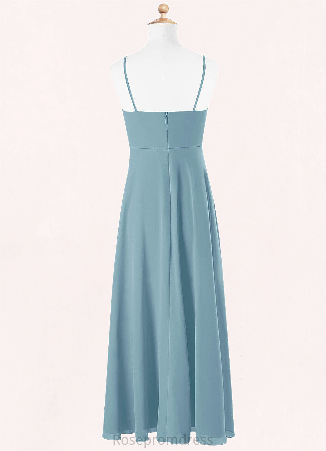 Julia A-Line Sweetheart Neckline Chiffon Floor-Length Junior Bridesmaid Dress SRSP0019985