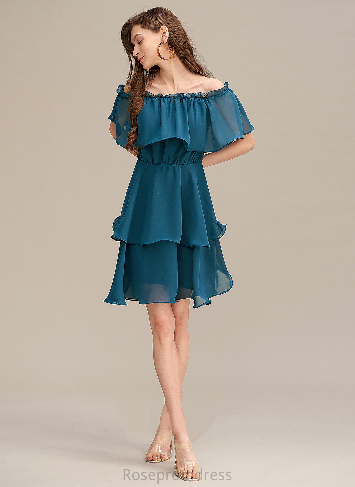 A-line Off Shoulder the Dresses Formal Dresses Lilianna