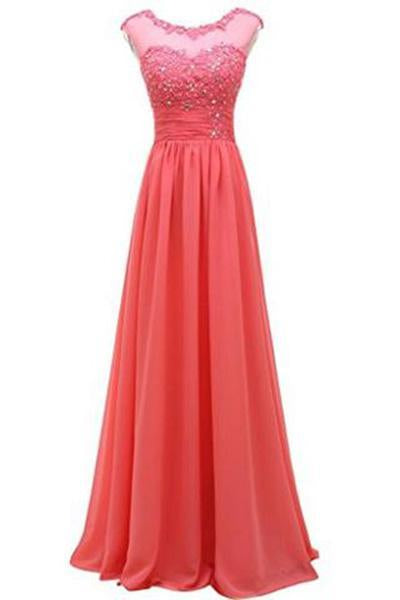 Lace Long Prom Evening Dress Gown Bridesmaid For Wedding RS200