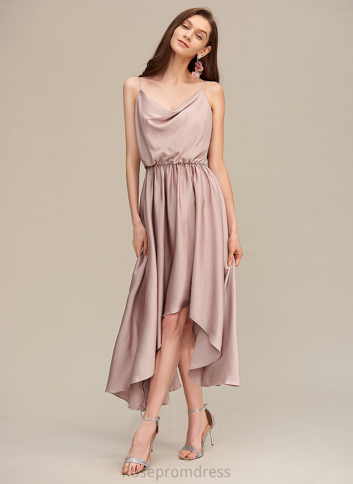 Formal Dresses Neck Dresses Cowl Destinee A-line