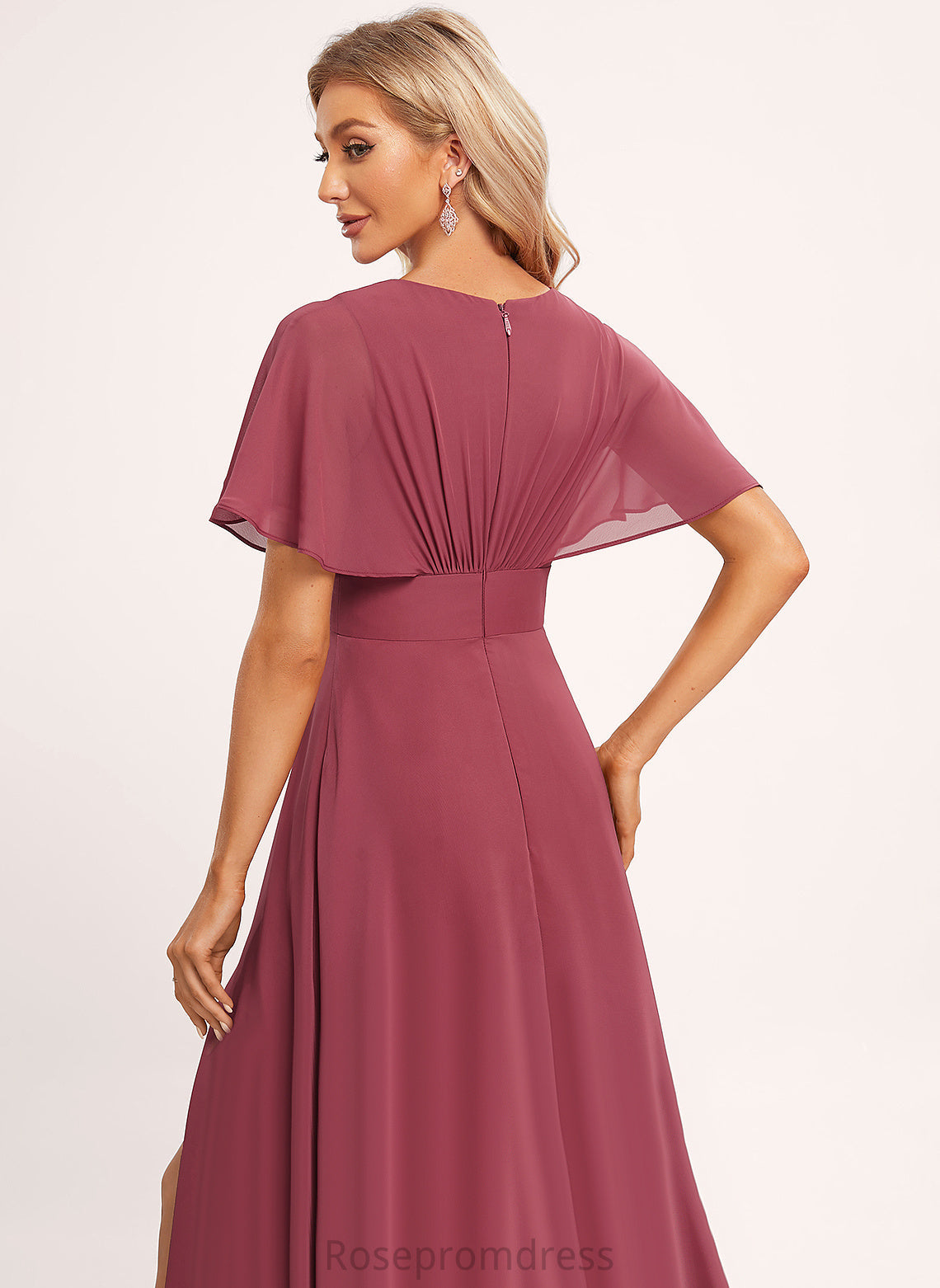 Fabric Straps&Sleeves Length Neckline Floor-Length Silhouette A-line V-Neck Alexia Floor Length Spaghetti Staps A-Line/Princess Bridesmaid Dresses