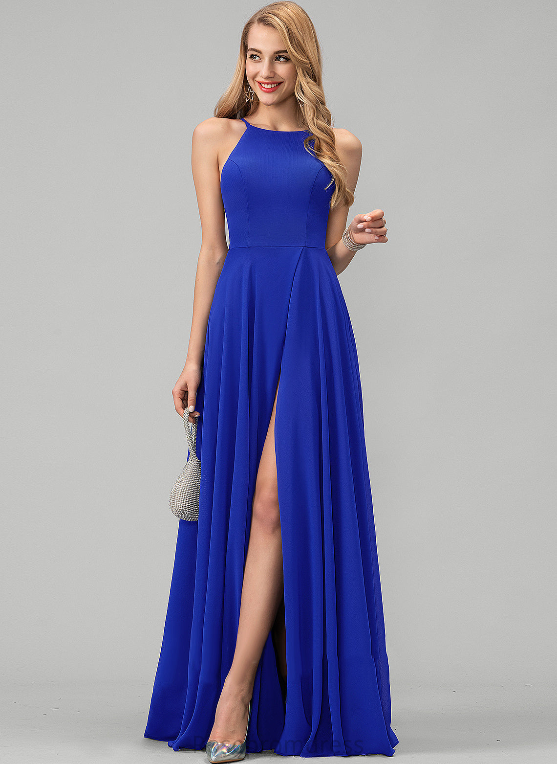 Chiffon Dresses Rowan Round Neck A-line Formal Dresses