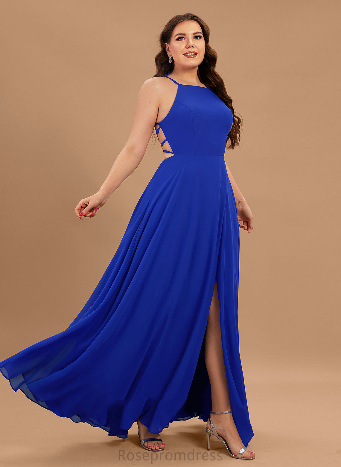 Chiffon Dresses Rowan Round Neck A-line Formal Dresses