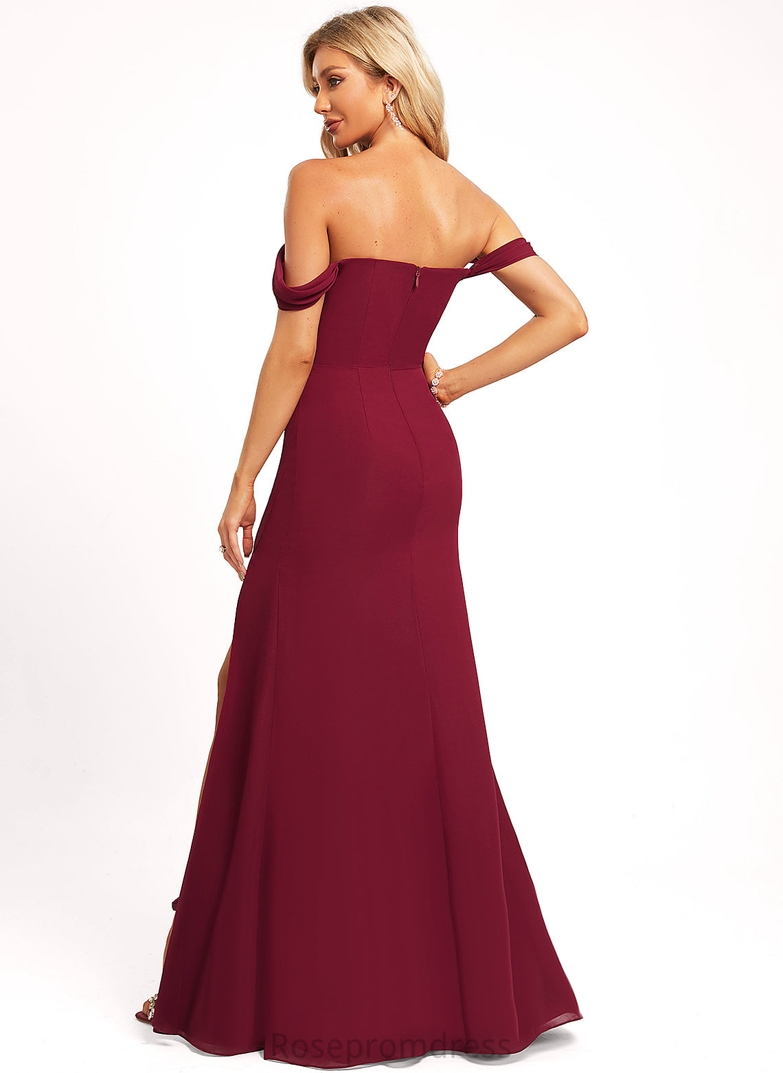 Floor-Length Silhouette Fabric Length OfftheShoulder Straps&Sleeves Neckline A-line Nellie Floor Length Sleeveless Spaghetti Staps Bridesmaid Dresses