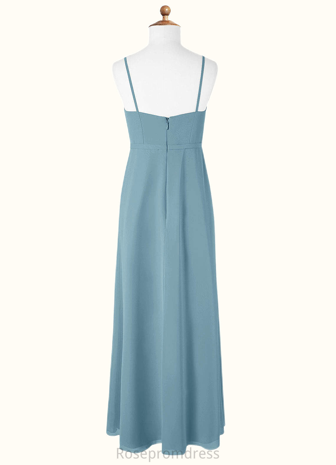 Angeline A-Line Chiffon Floor-Length Junior Bridesmaid Dress SRSP0019967