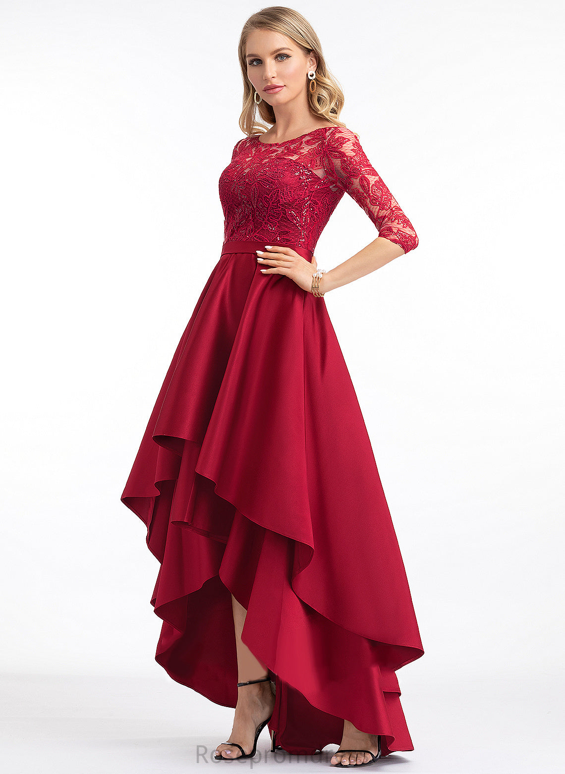 Formal Dresses Dresses Rosemary Neck Round A-line Satin