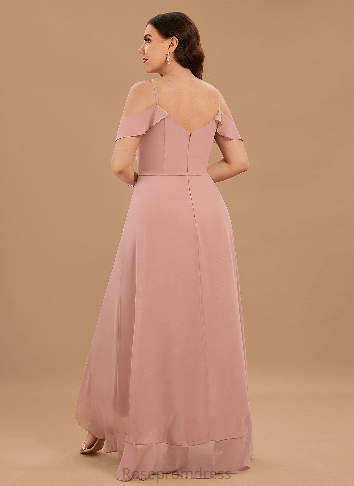 Dresses Kylee A-line V-Neck Formal Dresses Chiffon