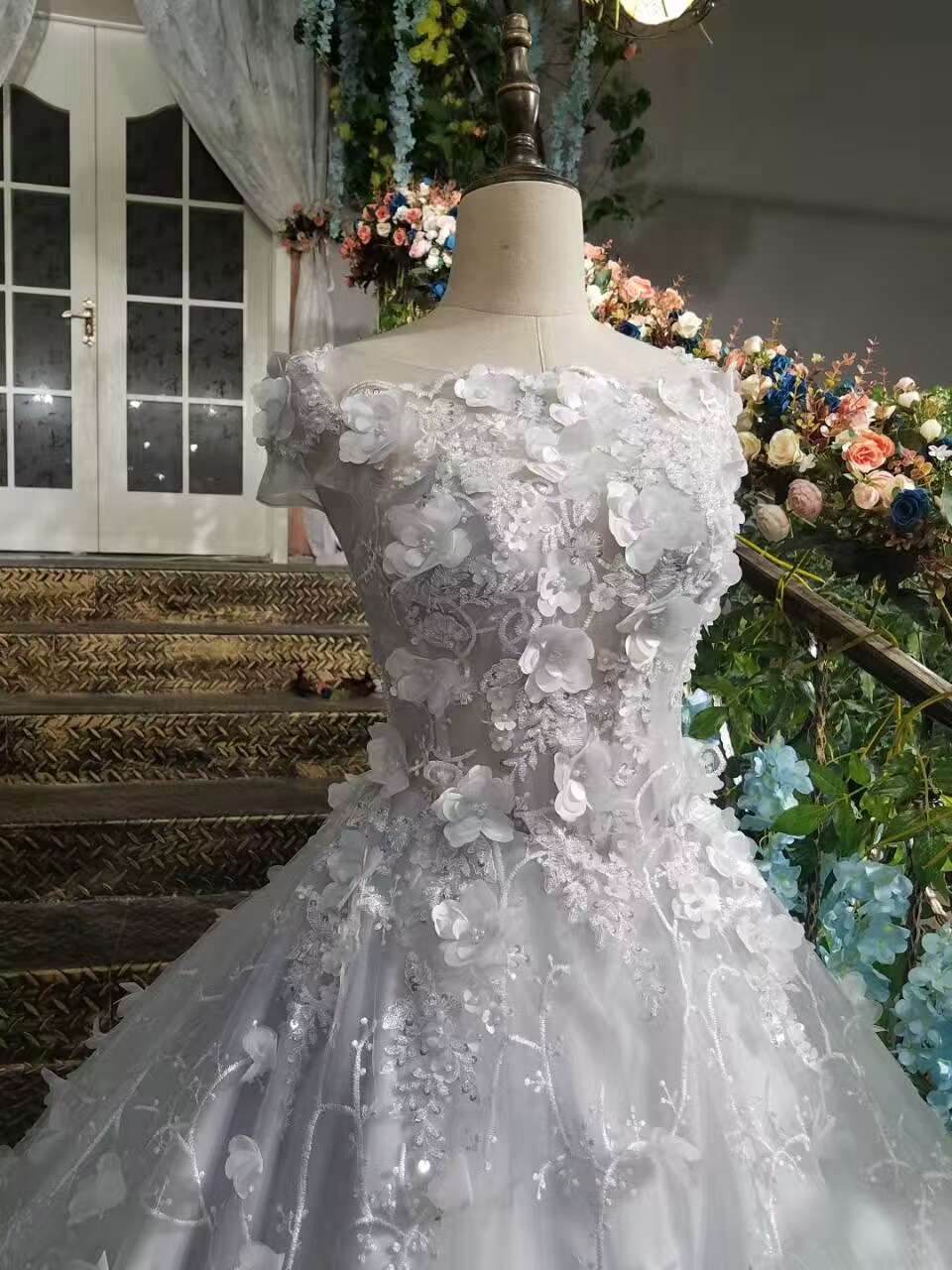 2024 New Arrival Tulle Sister Dresses High Quality With Handmade Flowers