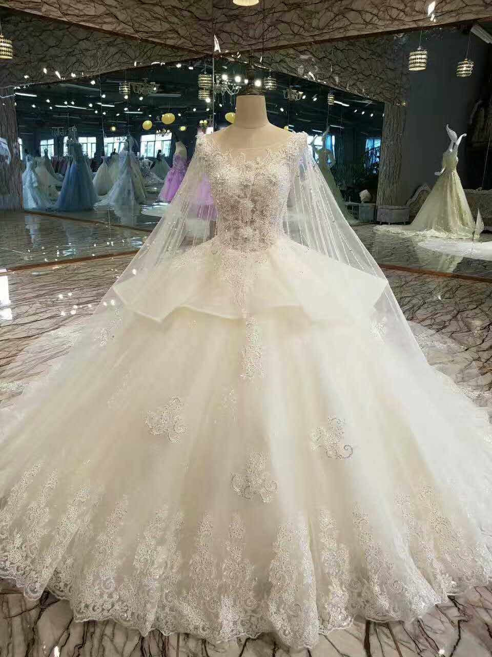 2024 New Arrival Gorgeous Wedding Dresses Lace Up Tulle A-Line Lace Up