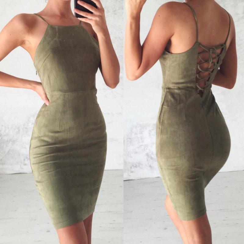 Sexy Mermaid Dark Green Short Prom Dress Spaghetti Straps Lace up Homecoming Dresses RS430