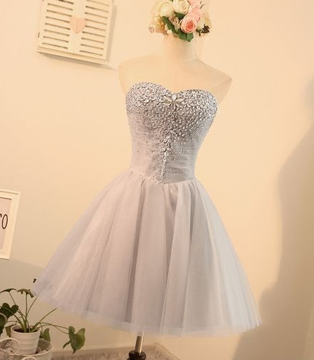 A-Line Lana Homecoming Dresses Sweetheart Short Dress CD1049