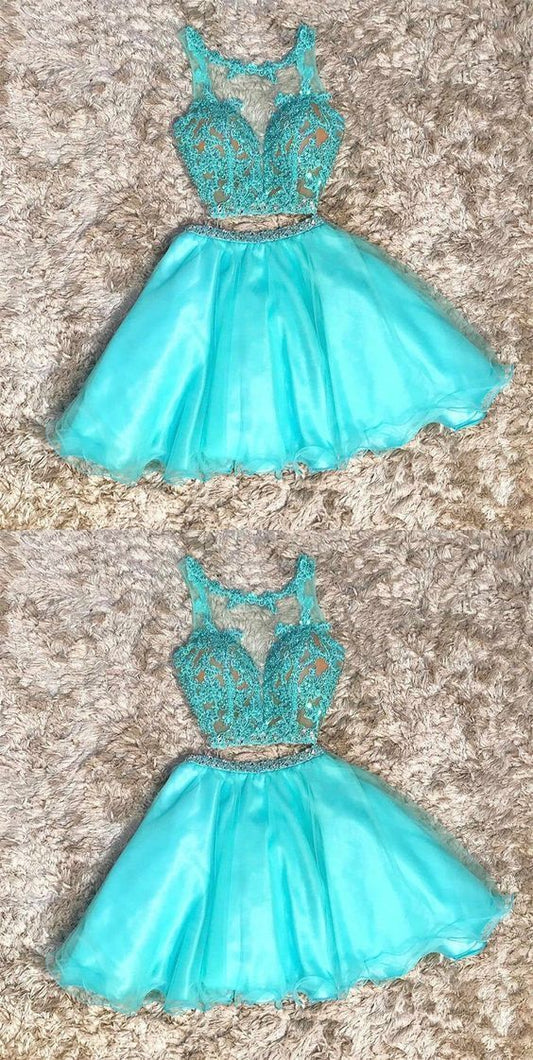 Short Two Pieces Homecoming Dresses Mira CD12306