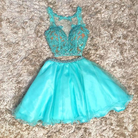 Short Two Pieces Homecoming Dresses Cierra CD23763